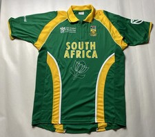 South Africa CRICKET CRICKET TEAM World Cup 2007  shirt Hummel adult  SIZE XXL