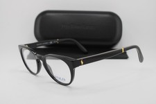 NEW POLO RALPH LAUREN PH 2164 5001 BLACK GOLD AUTHENTIC FRAMES EYEGLASSES 47-19