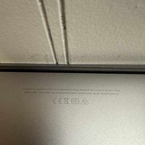Apple MacBook Pro 2020 13” Core i5 2Ghz 16GB Ram 512GB SSD Monterey FREE SHIP!!! - Afbeelding 12 van 12