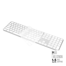 Ultra Thin Silicone Keyboard Cover Skin for 2022 Mac Studio  2021 Transparent