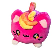 Aurora Tasty Peach Berry Sunset Meowchi Stuffed Animal Plush 7"