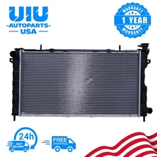 2312 Aluminum Core AT Radiator OE Style for 2001-2004 Dodge Caravan Voyager 2.4L