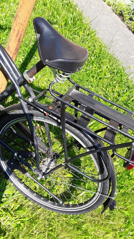 GAZELLE Lasten Fahrrad, FREE STYLER, Vintage Rad, schwarz, ABHOLUNG Sachsen - Bild 3 von 4