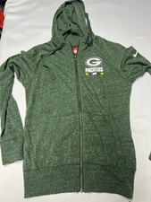 green bay packers Full Zip Hoodie Women  s XS