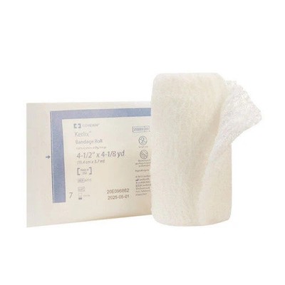 Fluff Bandage Roll 4-1/2 Inch X 4-1/10 Yard 6-Ply Sterile Count of 100 By Kerlix