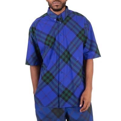 Burberry Check-Pattern Cotton Shirt - Image 1 of 4