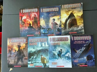I Survived Books By Lauren Tarshis Lot Of 7 Paperbacks - Image 1 of 4
