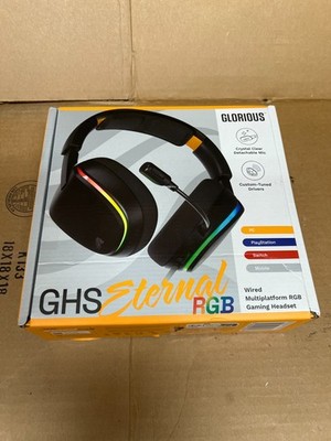 Glorious - GHS Eternal RGB Over-Ear Wired Gaming Headset for PC, PS5, PS4