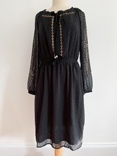 Altazurra for Target Black Sequined Dress Medium NWT
