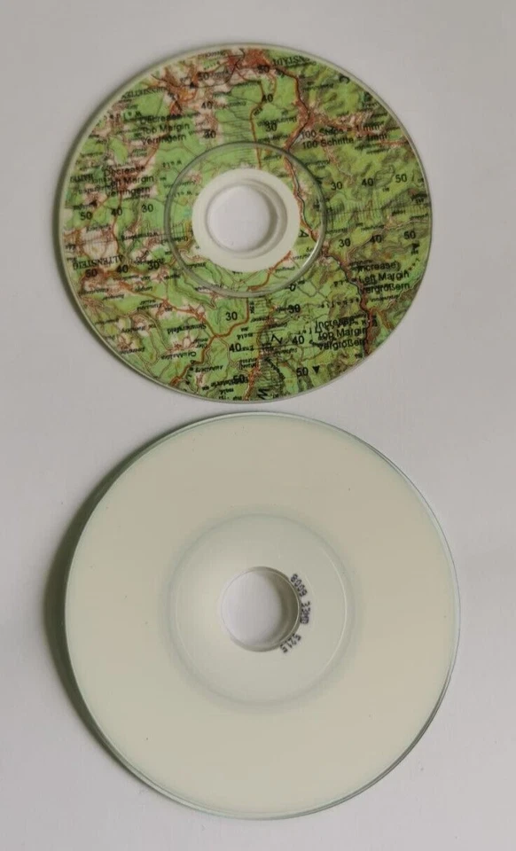 10 x CD-R 210MB 52x Rohlinge 25min printable 8cm 80mm - Bild 2 von 2