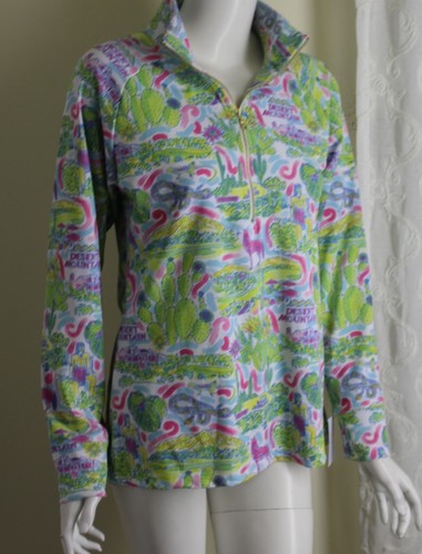 NWT Kaeli Smith Sz M ARIZONA DESERT MOUNTAIN SCOTSDALE Pullover Golf Top Sweater - Picture 6 of 10