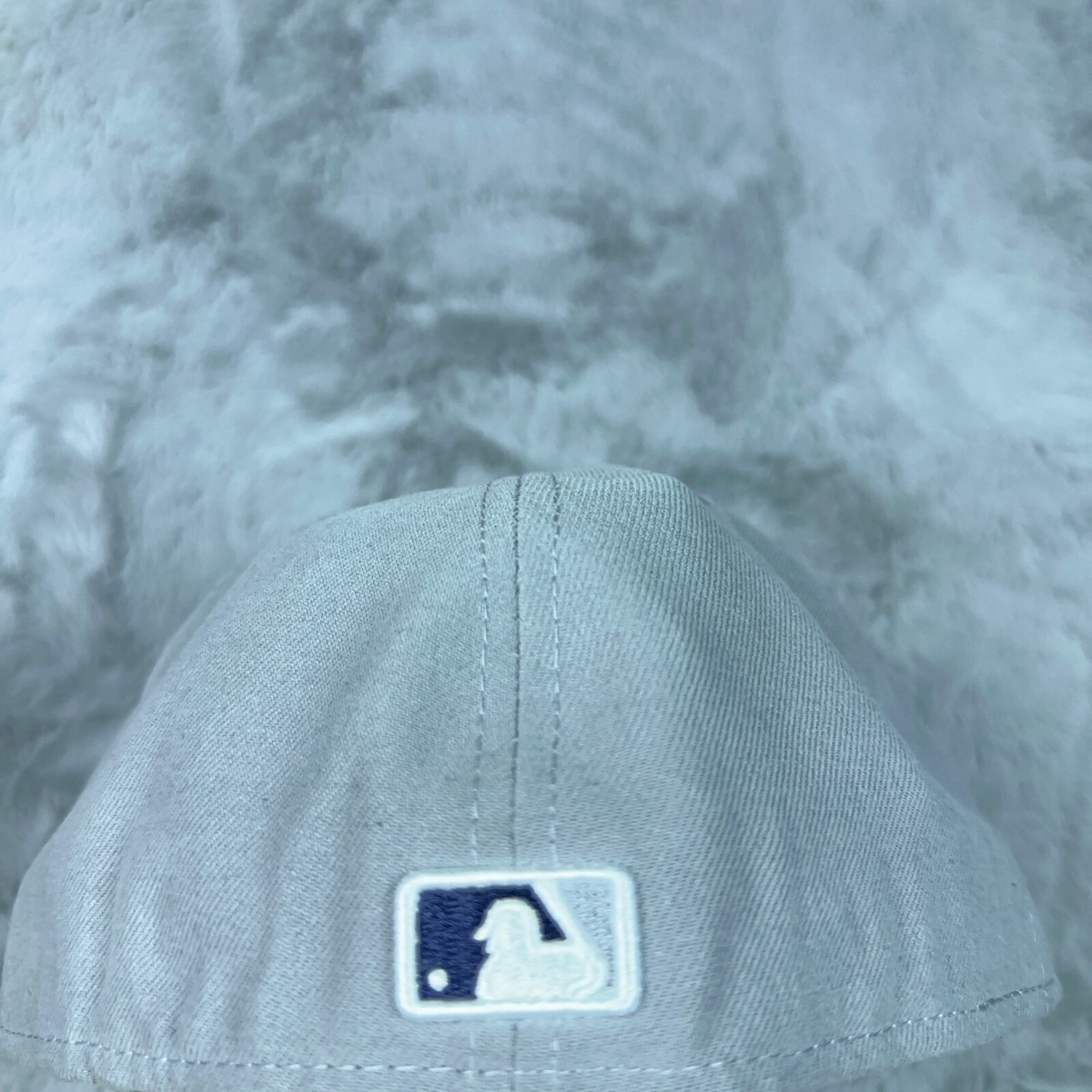 帽子 NEW ERA Yankees LONGBRIM HAT GREY 7 3/8 New York Yankees Blue Hat/Gray Brim New Era Fitted Hat 7 3/8
