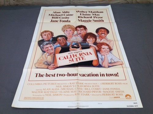 1978 California Suite Original Movie House Full Sheet Poster