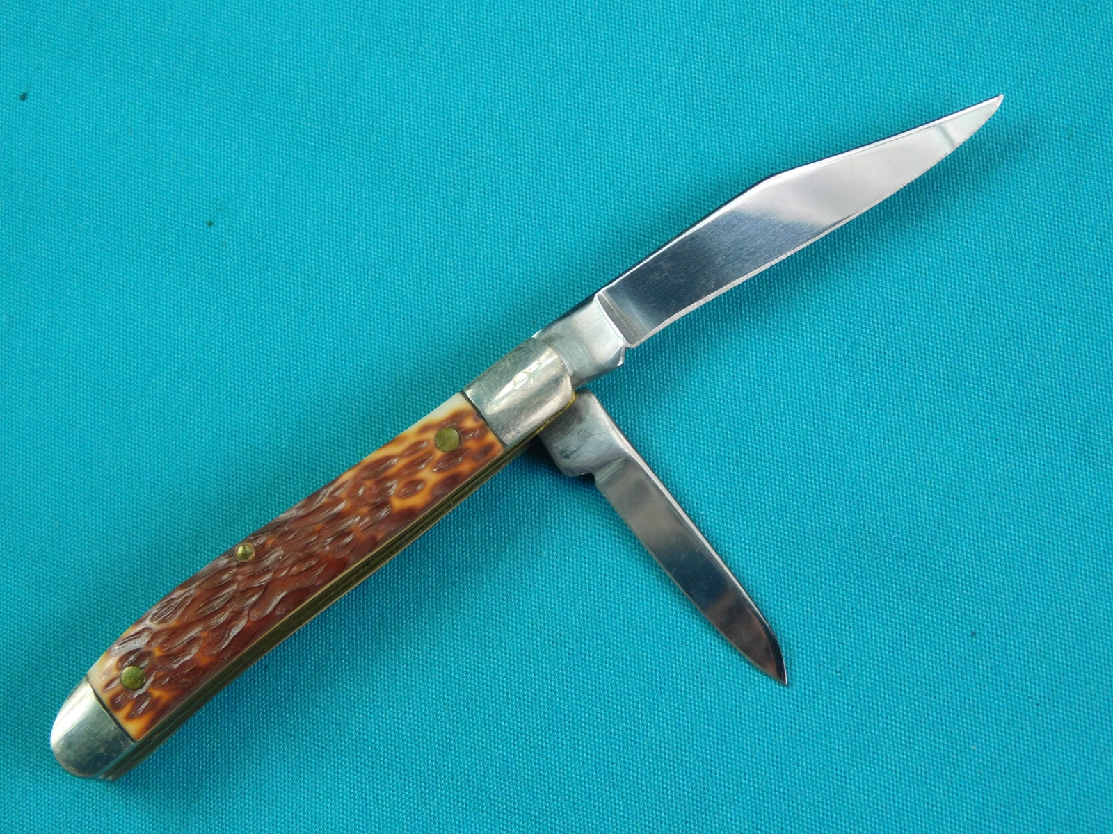 Vintage US Chicago 2 Blade Folding Pocket Knife eBay