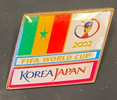 FIFA 2002 WORLD CUP KOREA JAPAN - SENEGAL FLAG TEAM PIN | eBay