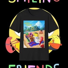 Smiling Friends Charlie Pim Allan Glep Unisex Softstyle T-Shirt