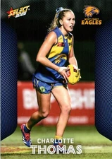 2025 West Coast Eagles AFLW Select Footy Stars Card - Charlotte Thomas
