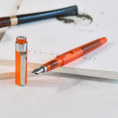 Diplomat Magnum Demo Fountain Pen - Orange