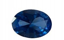 Pietra decorativa ACQUAMARINA ZIRCONIA ovale 5x3 mm per gioielli 1 pz.