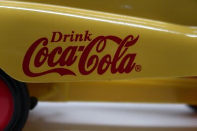 Coca-Cola Pedal Delivery Truck Die Cast Metal Limited Edition 1:3