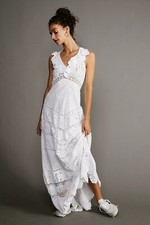 Free People LoveShackFancy Hasina Gown Size 4 $795
