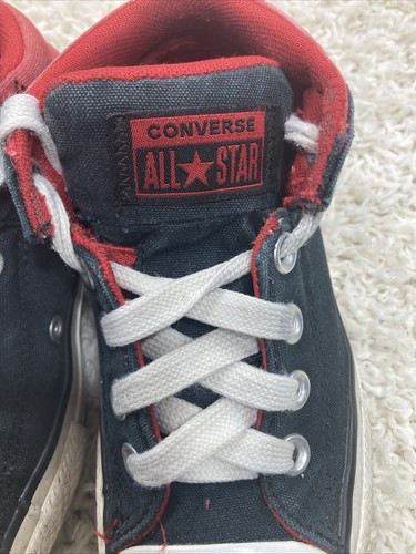 CONVERSE Chuck Taylor All Star Canvas Hightop Sneakers Shoes Junior Sz 13 - RED - Picture 4 of 10