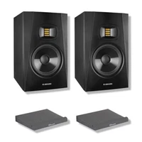 Adam Audio T7V Active Studio Monitor (Pair) with ISO Pads and a Cloth