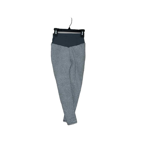 CLS Sportswear Womens Leggings Gray White XL 26x26 Geometric Made