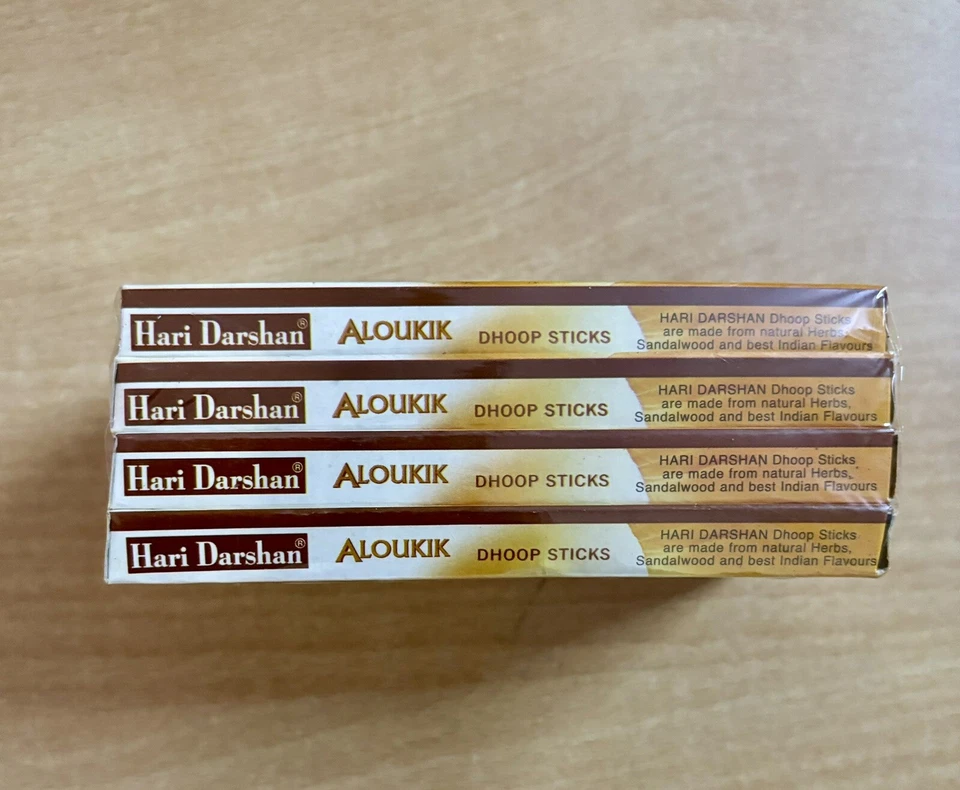 12 Box of 10 sticks 120 Sticks Hari Darshan Premium Dhoop Incense Sticks - Image 2 of 4