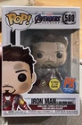 Funko Pop, Marvel Avengers Endgame, Iron Man (I Am Iron Man) Glow n The Dark!!