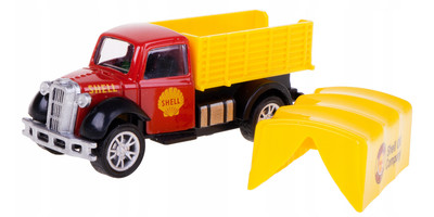 Die besten Oldtimer Autos Shell Oil Company Modell Druckguss 1:87 Maßstab Daffi