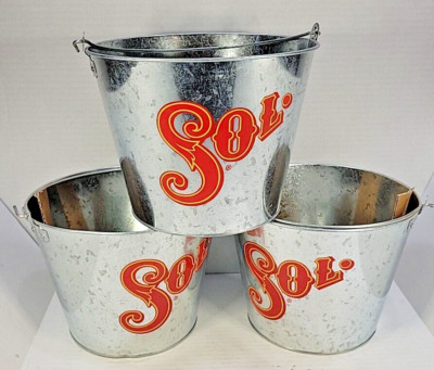 Sol Cerveza Original De Mexico Ice Bucket, Sol Beer Ice Bucket