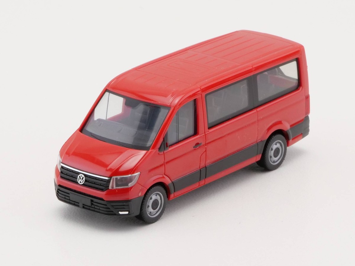 Herpa 095846 VW Crafter Minibus Model Car 1:87 Mint! OVP ST