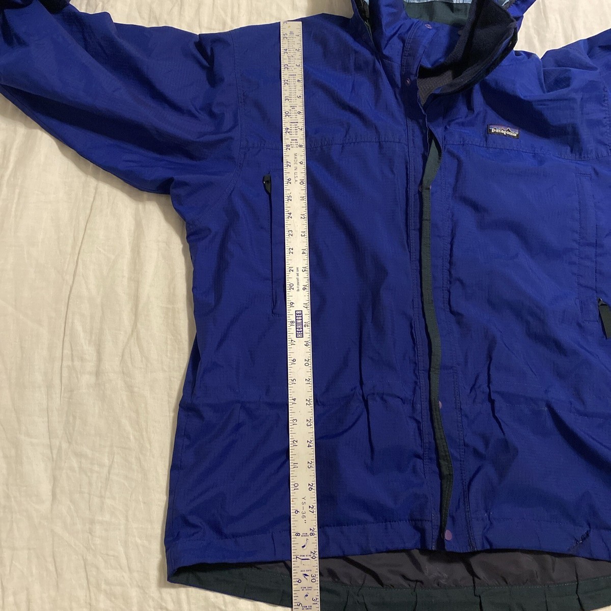 ジャケット・アウター Patagonia 90s Glade Runner Jacket Patagonia Mens 90S Glade Runner Jacket Kobalt Blue Size XL