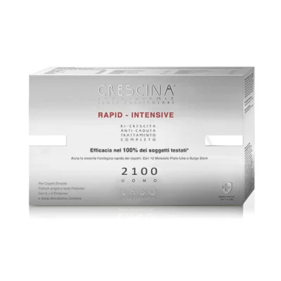 LABO Crescina Transdermic Rapid-Intensive Iles Cellules Folliculaires 2100 Mens