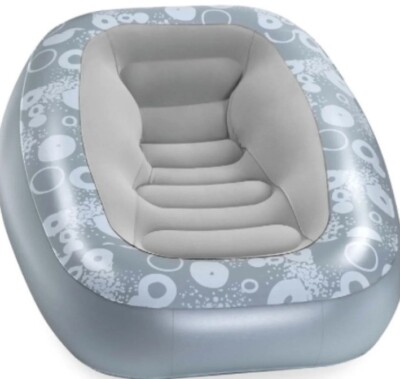 Bestway Chaiselongue Sportliege, Comfi Cube Deluxe längerer aufblasbarer Stuhl.