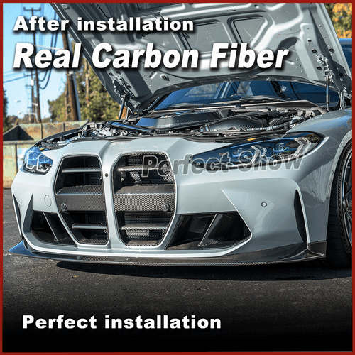 Für BMW G80 M3 G82 G83 M4 2021-2023 Carbon Front Kühlergrill Frontgrill Grill - Bild 4 von 14