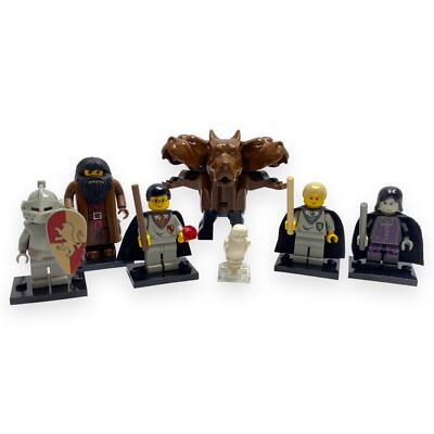 LEGO - Mini Figure Lot - Harry Potter - Hogwarts - Statue of Gryffindor, Fluffy
