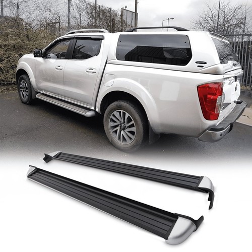 OEM Style Side Steps Running Boards Pair For Nissan Navara NP300 D23 2016-2024 - Picture 2 of 10