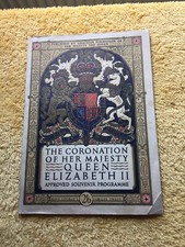 The Coronation of Her Majesty Queen Elizabeth II Approved Souvenir Programme