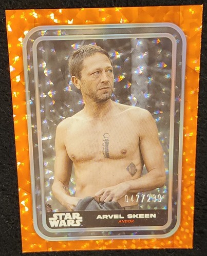 2023 Topps Star Wars Flagship #57 Arvel Skeen Orange Foil #047/299 | eBay