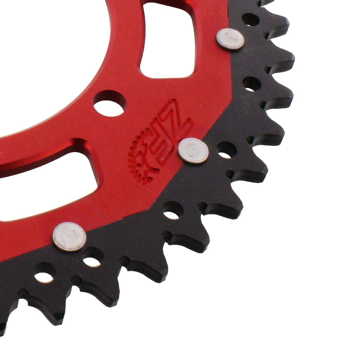 Dual 45 Teeth Sprocket 520 Red ZF for Kawasaki 250 S1 Mach1 1971