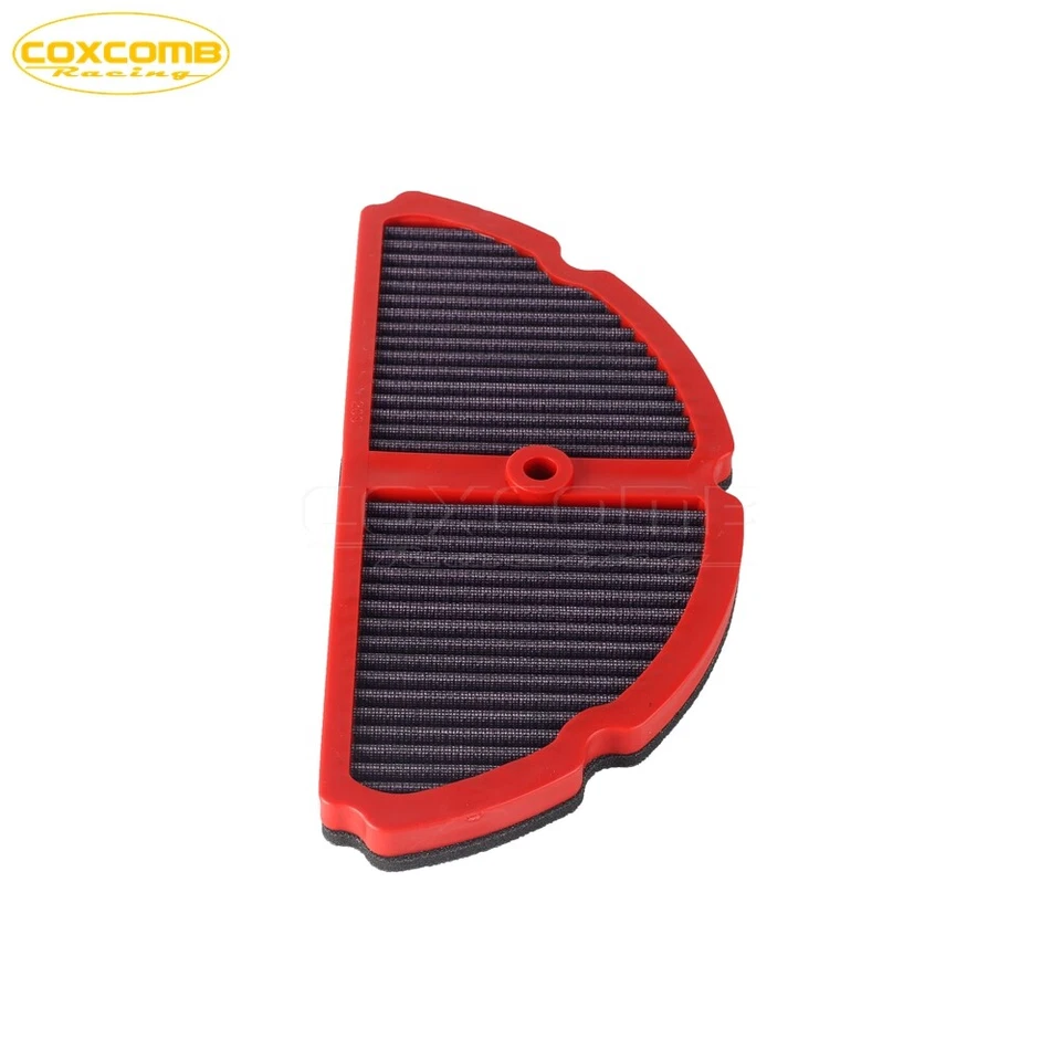 Kit de admisión de filtro de aire de alto flujo rojo para motocicleta para BENELLI TNT600 BN502R Foto 4 de 4