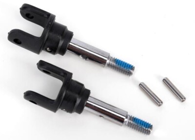 Traxxas 6854X HD Front Stub Axle Set (2) Slash 4X4 / Stampede 4X4 / Rally VXL