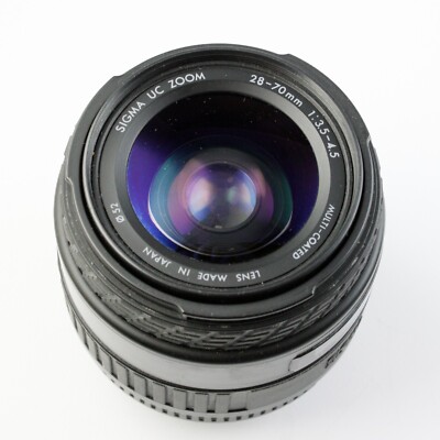Sigma UC 28-70mm f/3.5-4.5 MC Autofocus Zoom Lens Nikon AF Mount - Tested