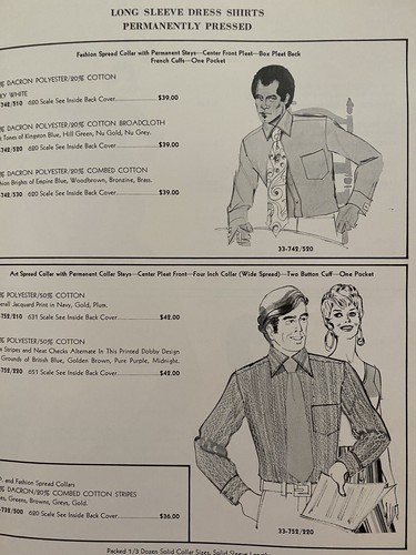 Vintage 1971 Mens Clothing Wholesale Catalog By Washington Manufacturing Co. - Picture 8 of 12