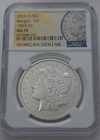 1893 CC Morgan Silver Dollar NGC MS70 First Day Morgan Label 2023 Fiji Mint .999