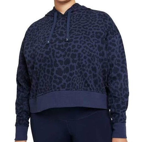 Nike Leopard Print Navy Hoodie NWT 