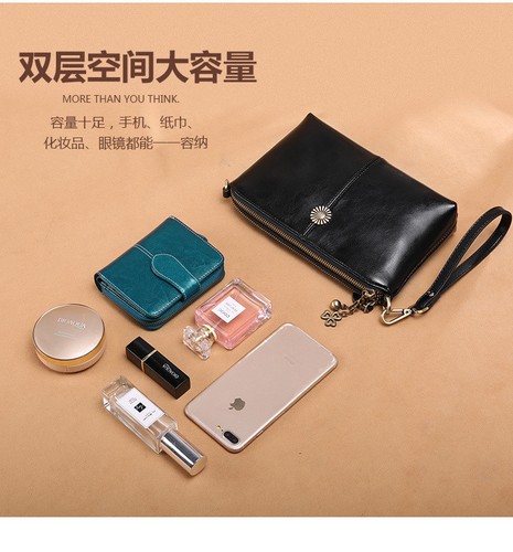 Women's Genuine Leather Mini Bags Single Shoulder Shell Bag Crossbody Tote Purse - Picture 6 of 16