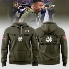 Fighting Irish 2025 Military Appreciation Special Hoodie